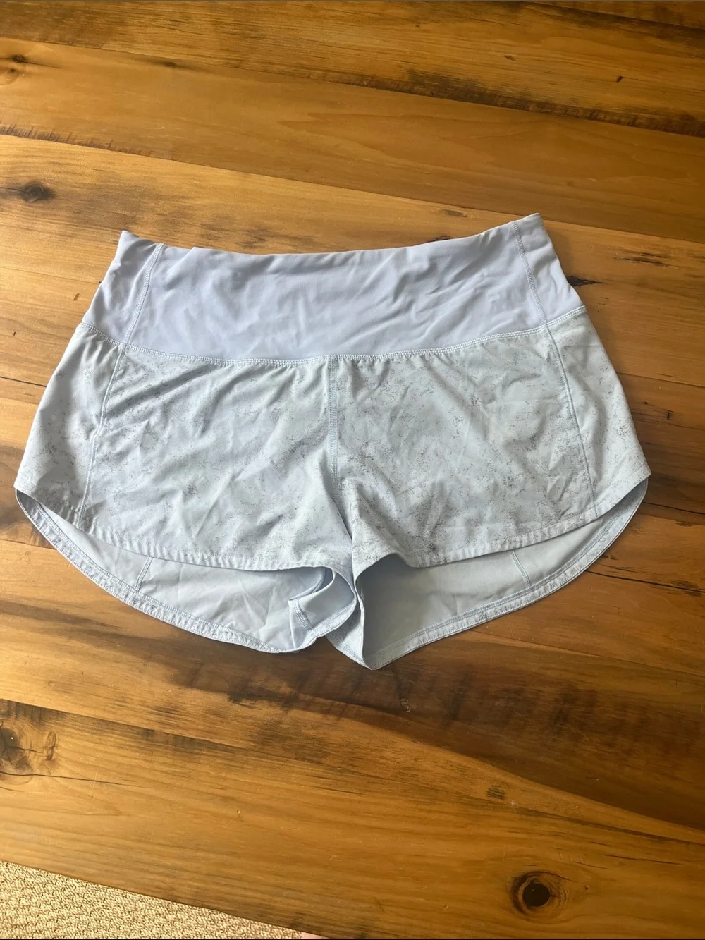 Lululemon Light Blue Athletic Shorts